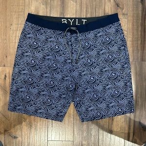 BYLT basics board shorts